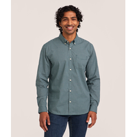 Chemise de sport décontractée à carreaux et à manches longues pour hommes, Denver Hayes
