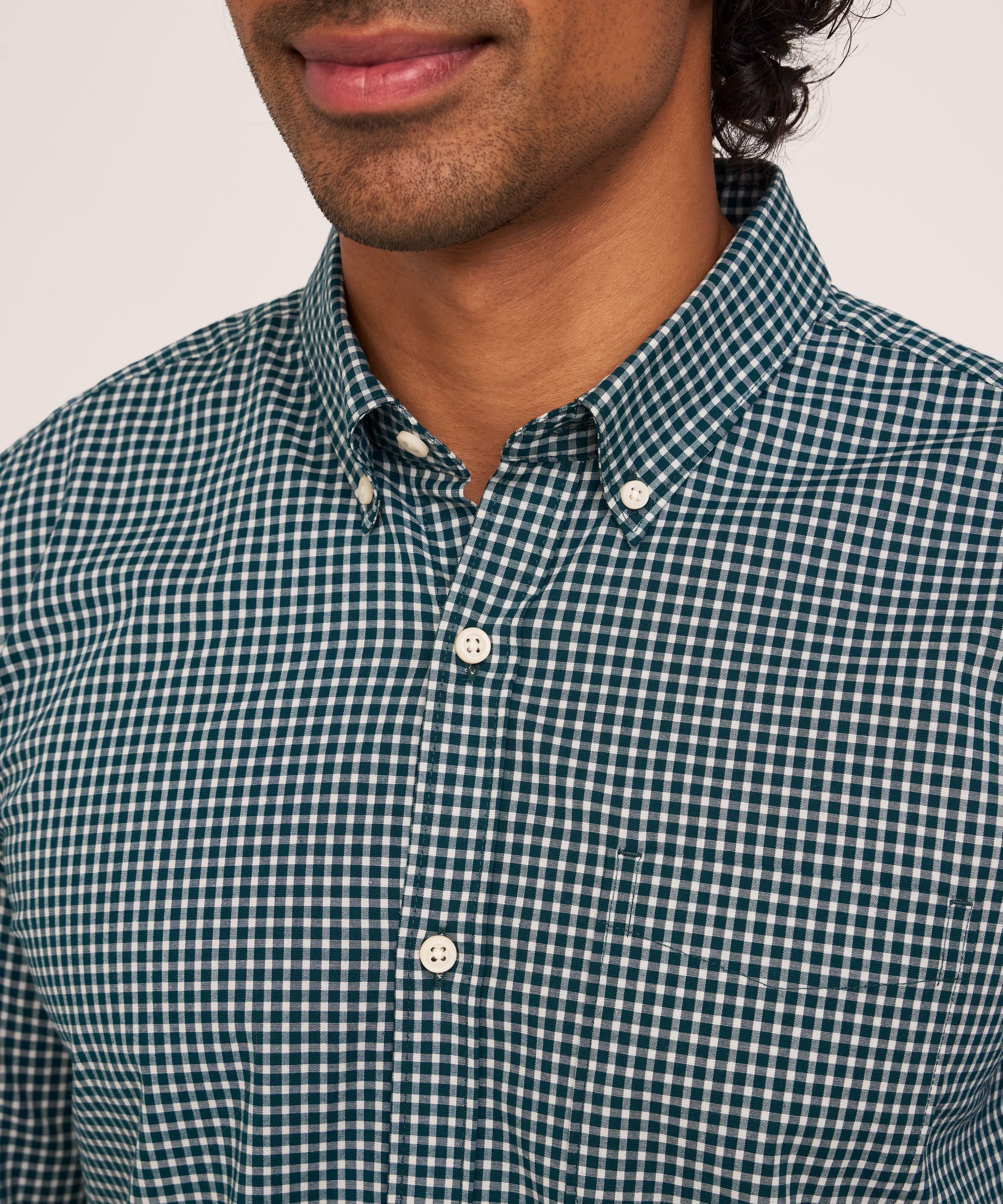 Chemise de sport décontractée à carreaux et à manches longues pour hommes, Denver Hayes