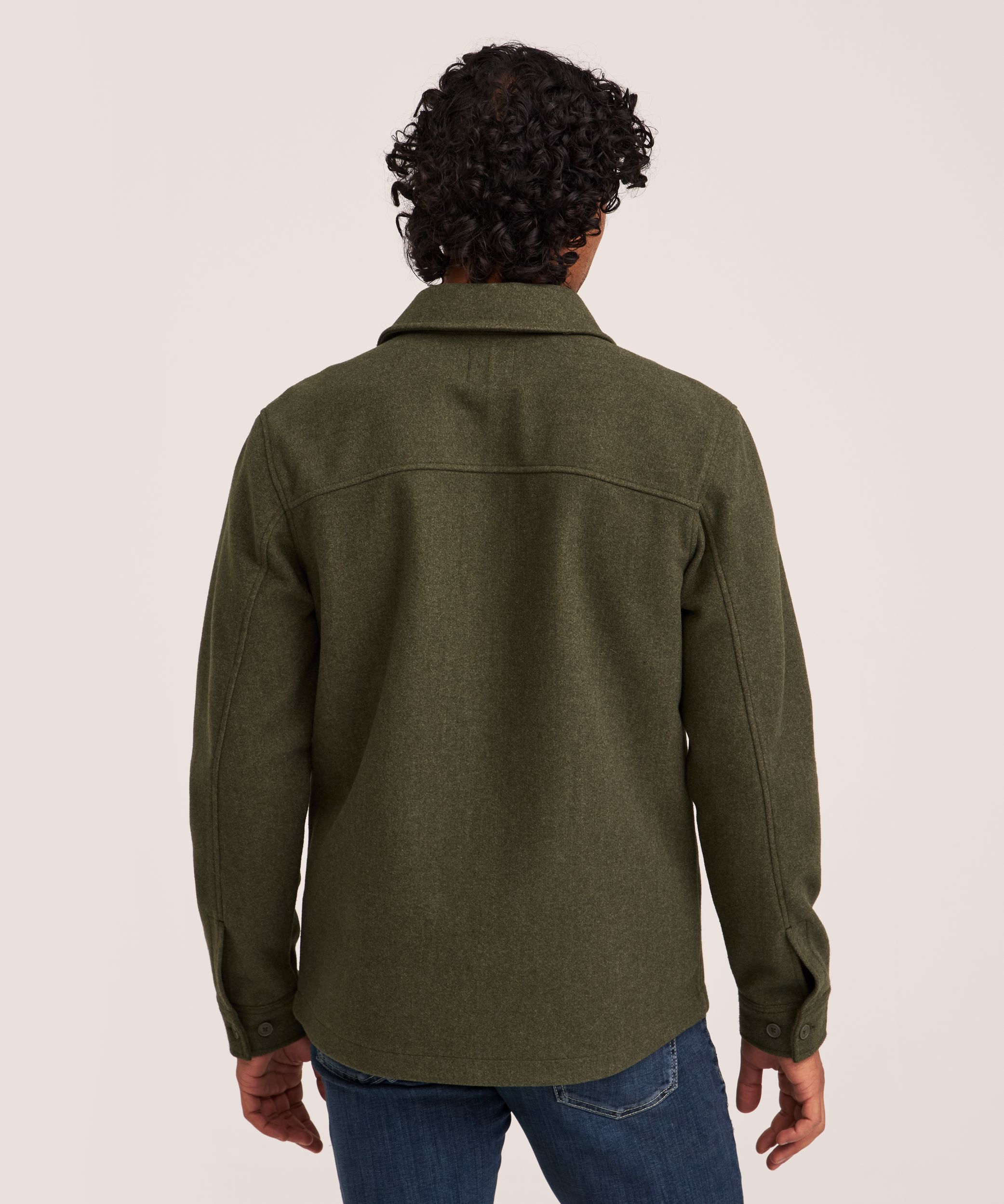 Denver Hayes Men's Wool-Like Shacket