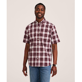 Chemise de sport à carreaux décontractée pour hommes, Denver Hayes Front_Flat