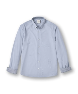 Denver Hayes Men's Hybrid 4-Way Stretch Long Sleeve Shirt