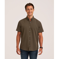 Denver Hayes Men's Hybrid 4-Way Stretch Short Sleeve Shirt