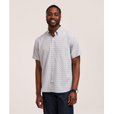 Denver Hayes Men's Hybrid 4-Way Stretch Short Sleeve Shirt Front_Flat