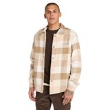 Veste-surchemise doublée en sherpa pour hommes, Timberland Front_Angled_Left