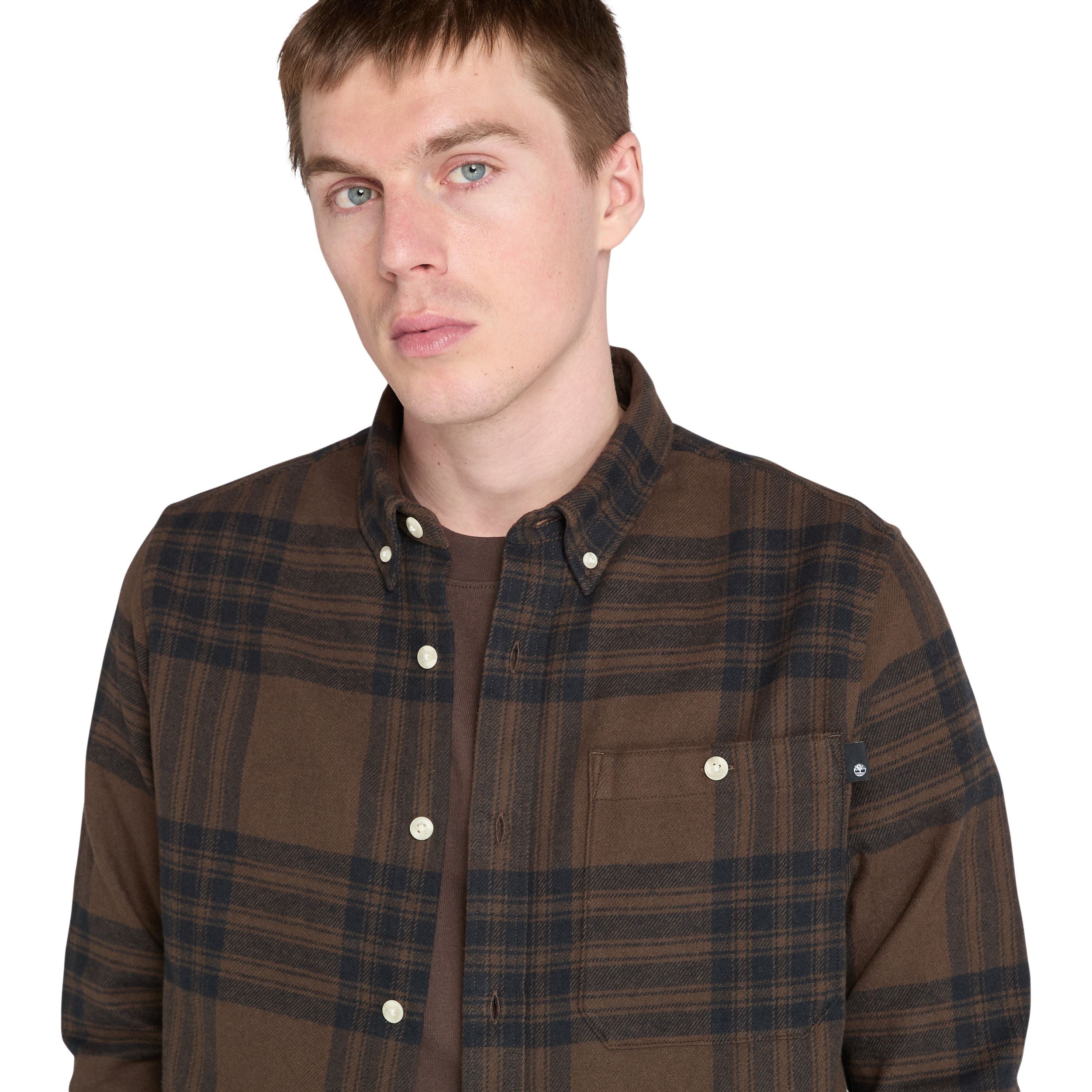 Chemise en flanelle d'épaisseur moyenne pour hommes, Timberland