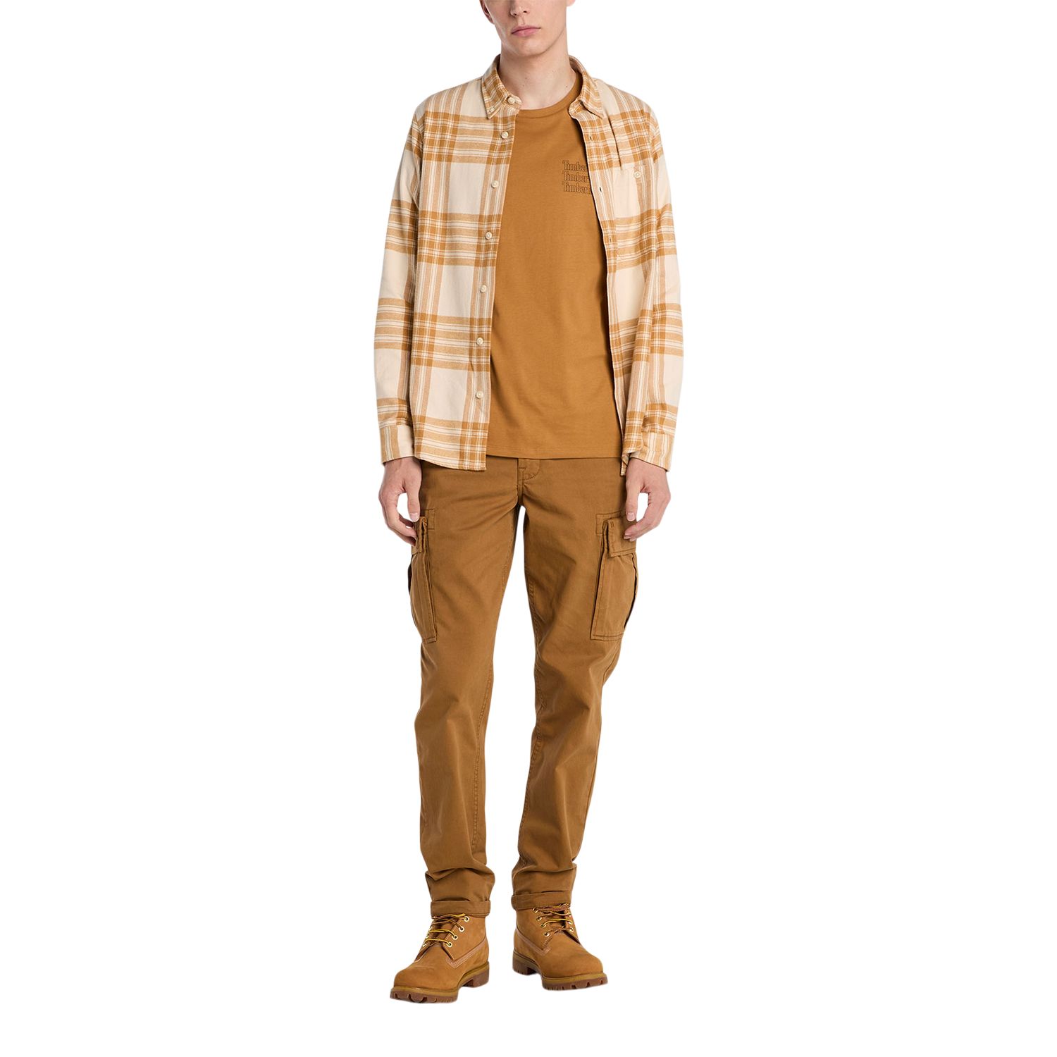 Timberland Men's Midweight Flannel Shirt