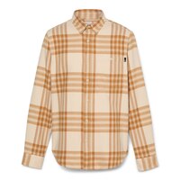 Chemise en flanelle d'épaisseur moyenne pour hommes, Timberland Front_Flat