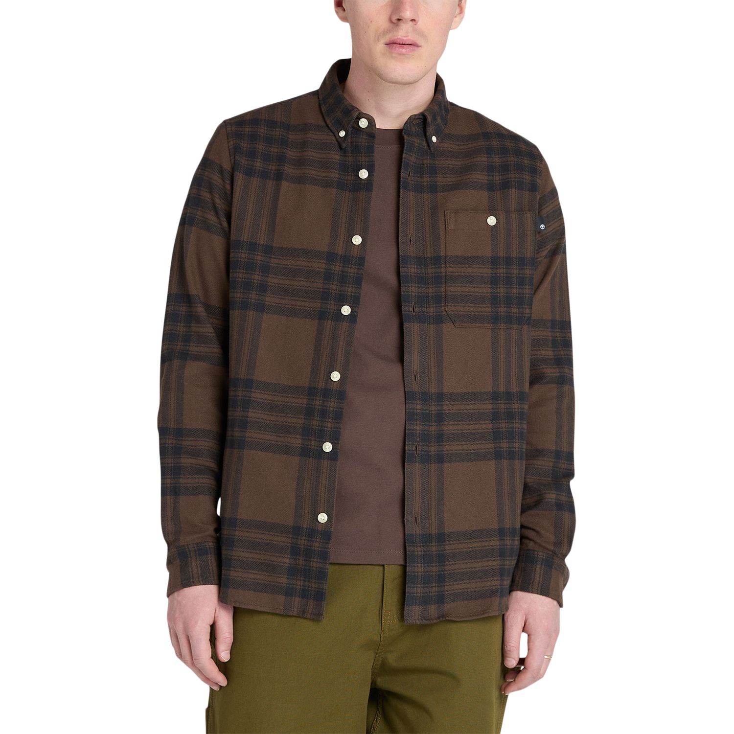 Chemise en flanelle d'épaisseur moyenne pour hommes, Timberland