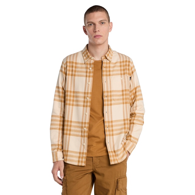 Chemise en flanelle d'épaisseur moyenne pour hommes, Timberland