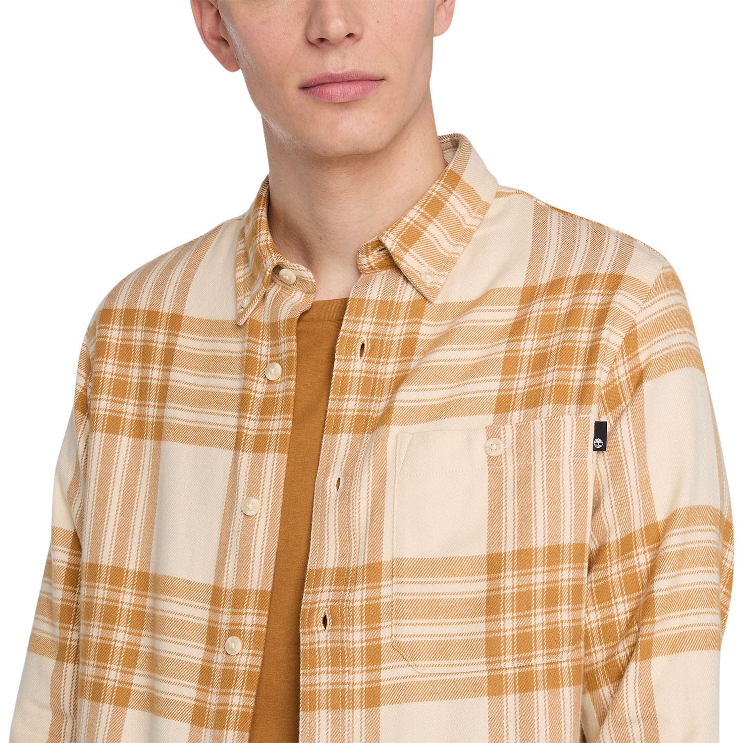 Timberland Men's Midweight Flannel Shirt