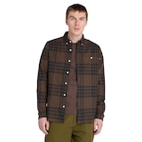 Chemise en flanelle d'épaisseur moyenne pour hommes, Timberland Front_Flat