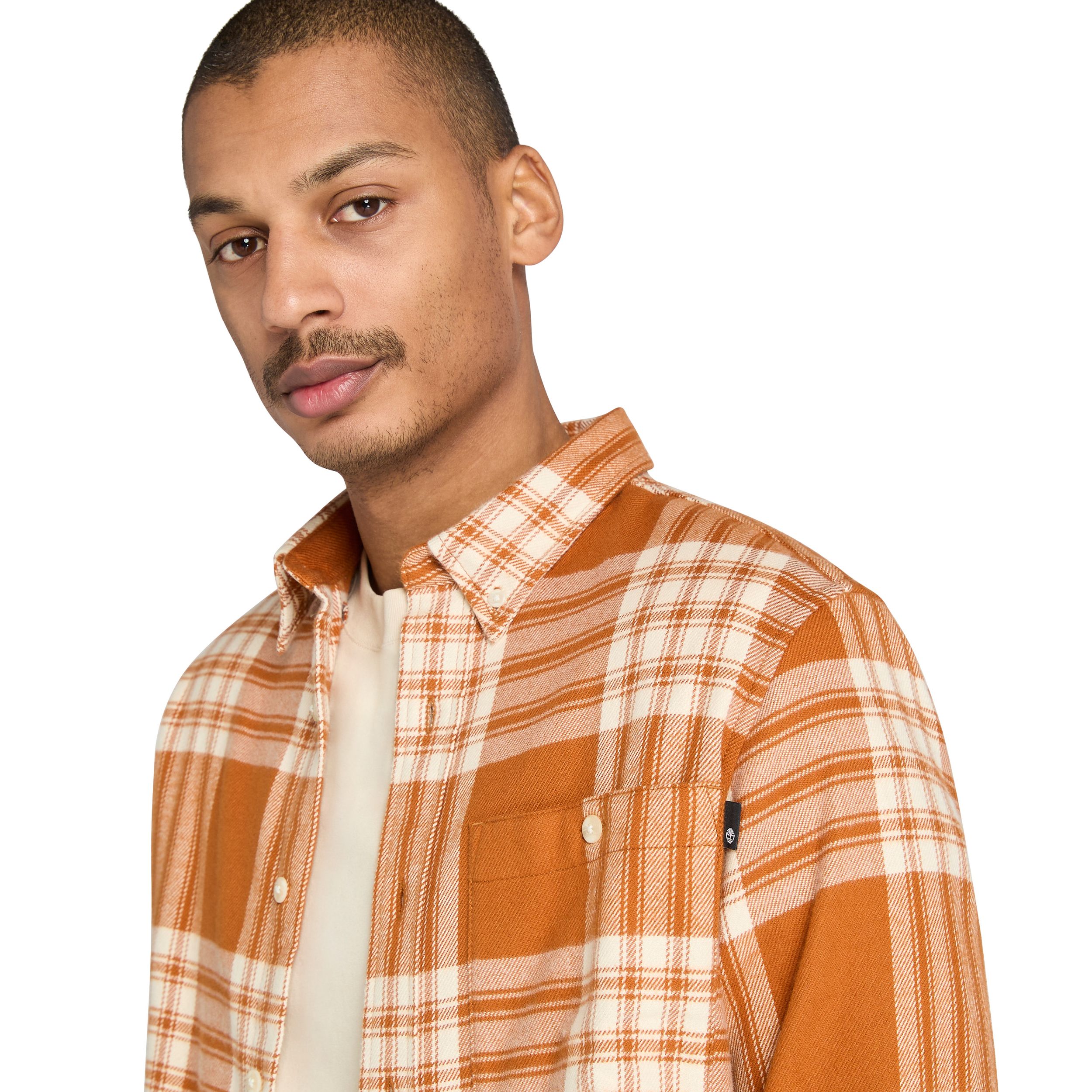 Chemise en flanelle d'épaisseur moyenne pour hommes, Timberland