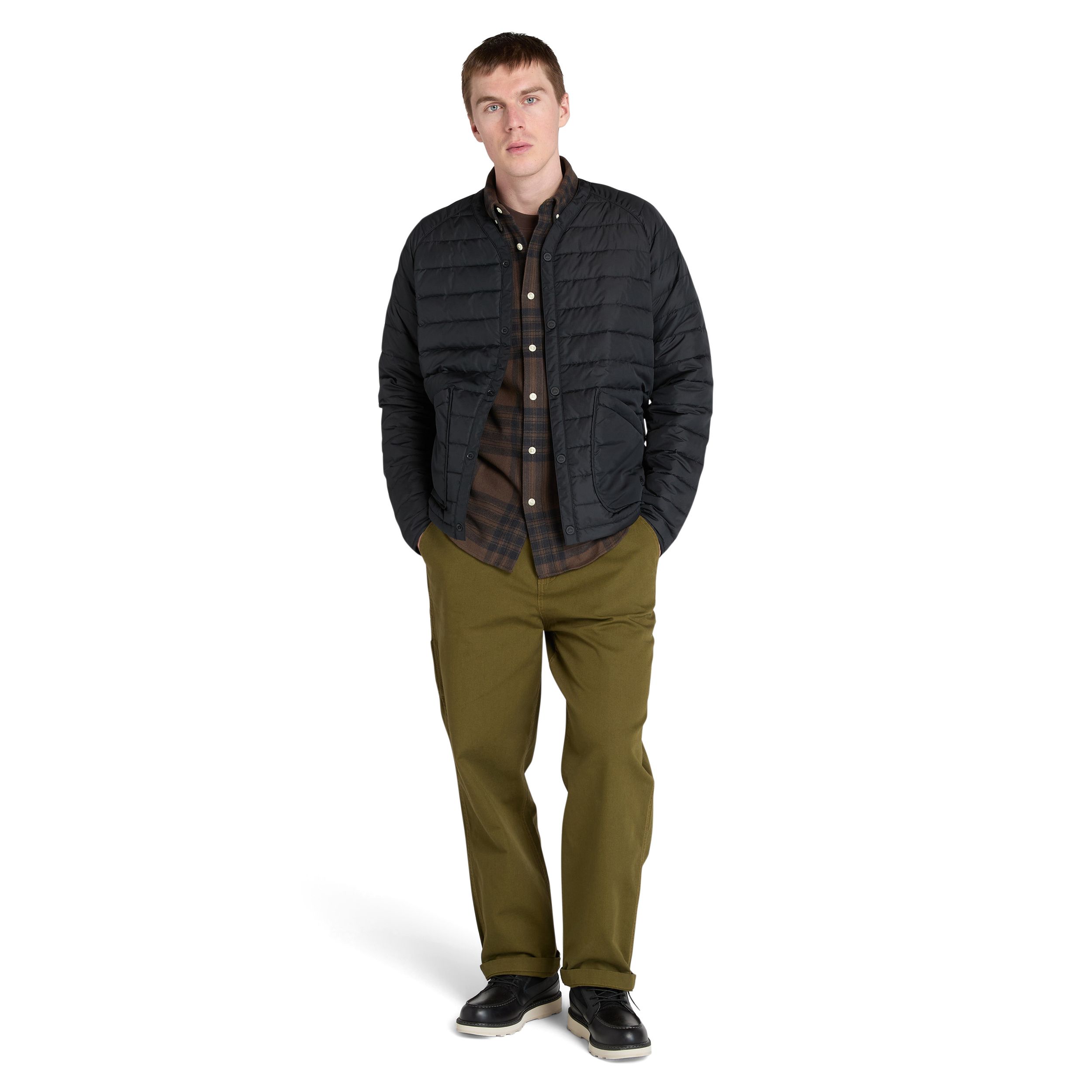 Chemise en flanelle d'épaisseur moyenne pour hommes, Timberland