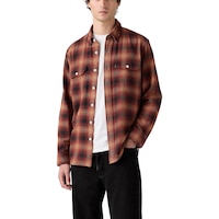 Levi's Men's Long Sleeve Classic Worker Shirt Front_Flat