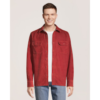 Levi's Men's Classic Corduroy Long Sleeve Shirt Front_Flat