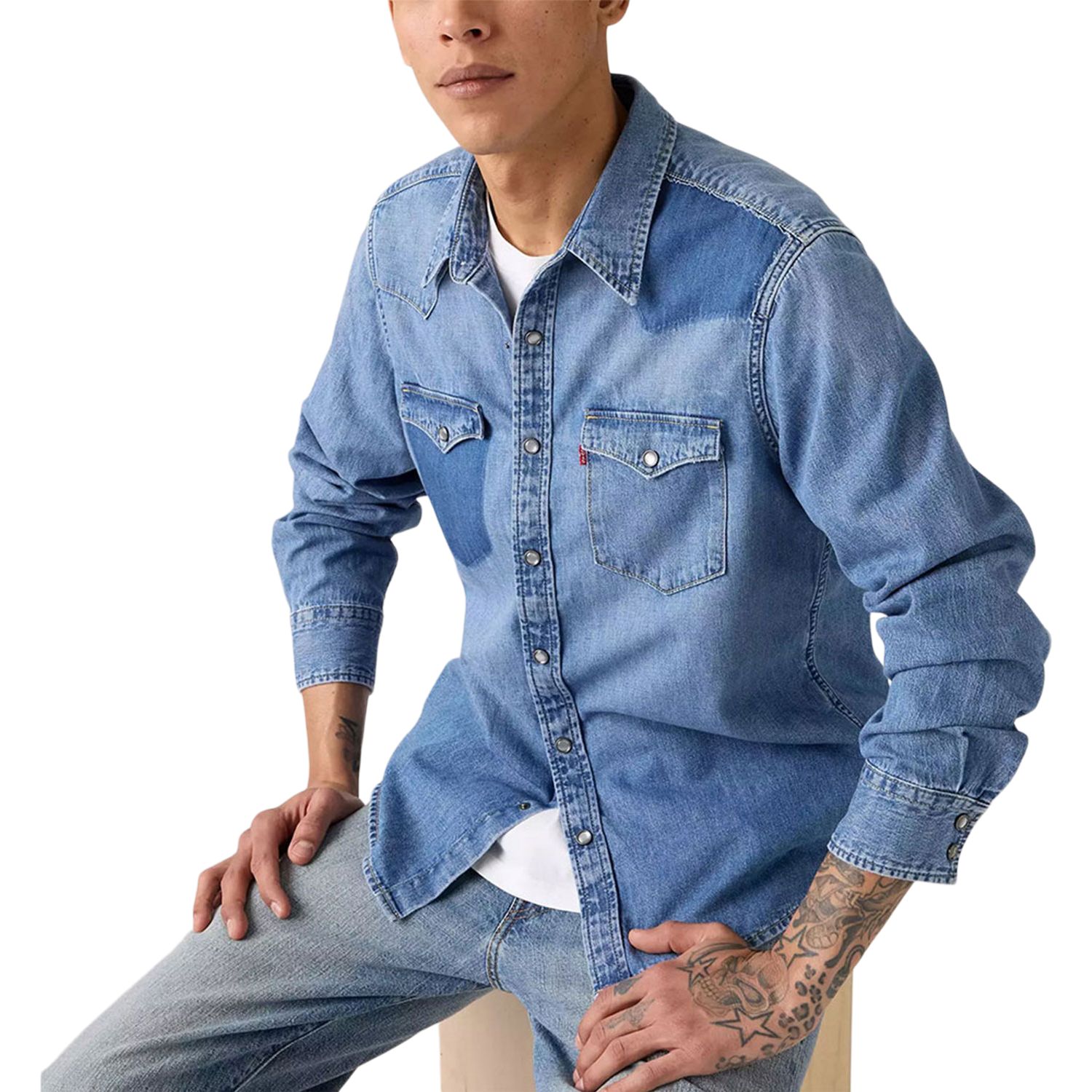 Levi's Men's Classic Western Long Sleeve Shirt