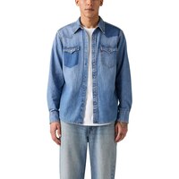 Levi's Men's Classic Western Long Sleeve Shirt Front_Flat