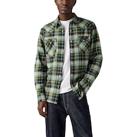 Levi's Men's Classic Western Long Sleeve Shirt Front_Flat