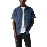 Levi's Men's Classic Standard Shirt Front_Flat