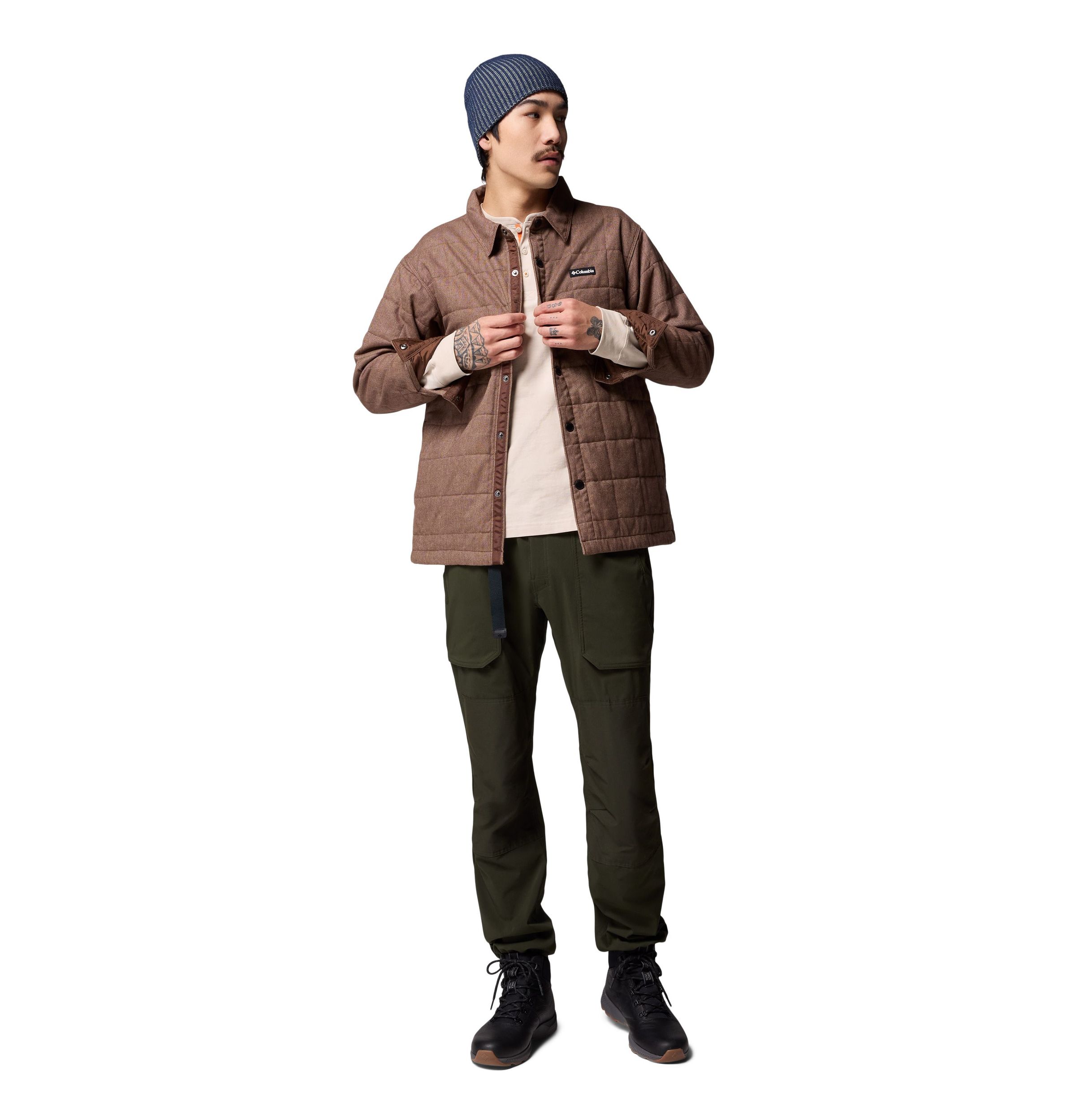 Veste-chemise matelassée pour hommes, Landroamer, Columbia