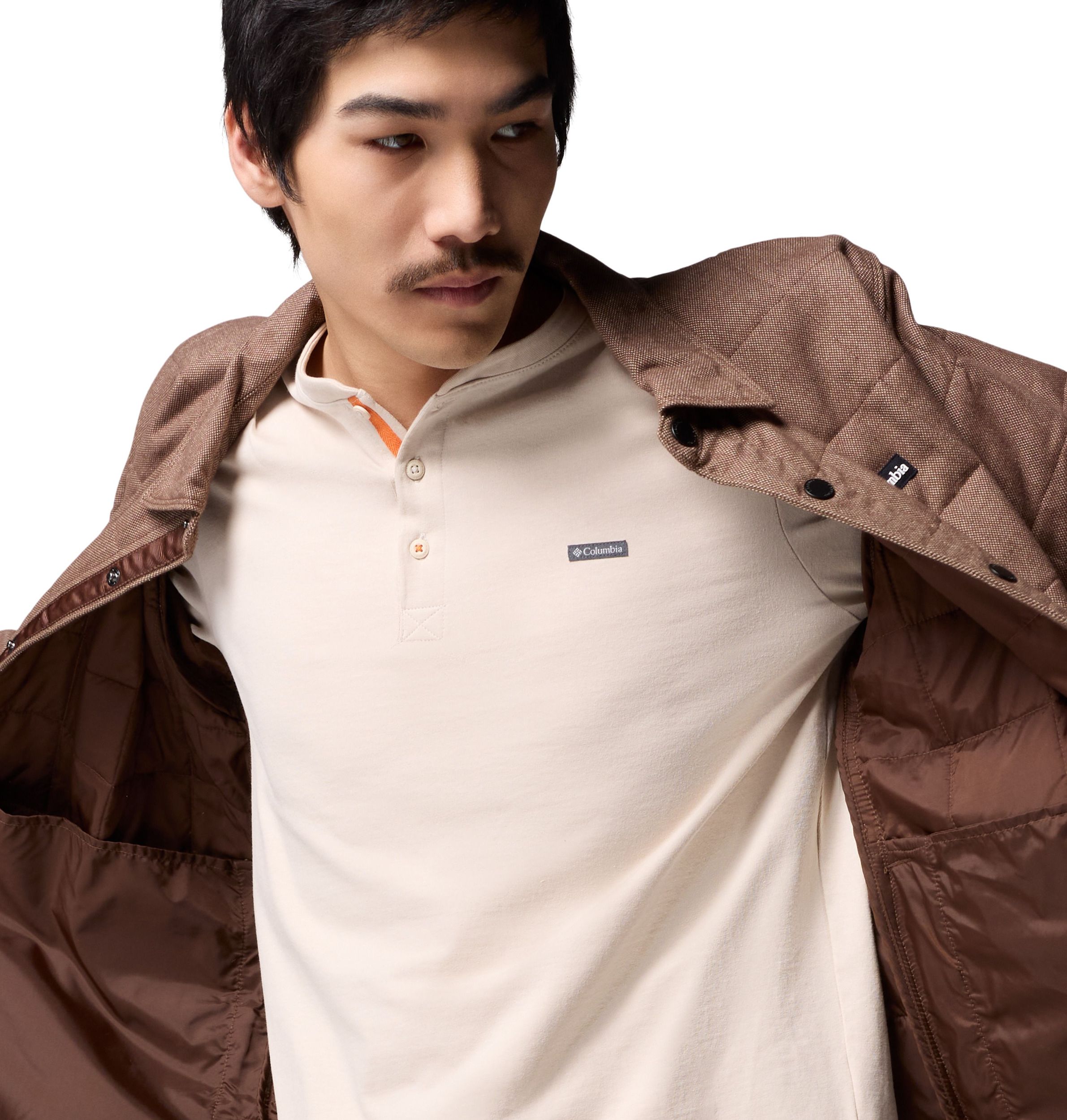 Veste-chemise matelassée pour hommes, Landroamer, Columbia