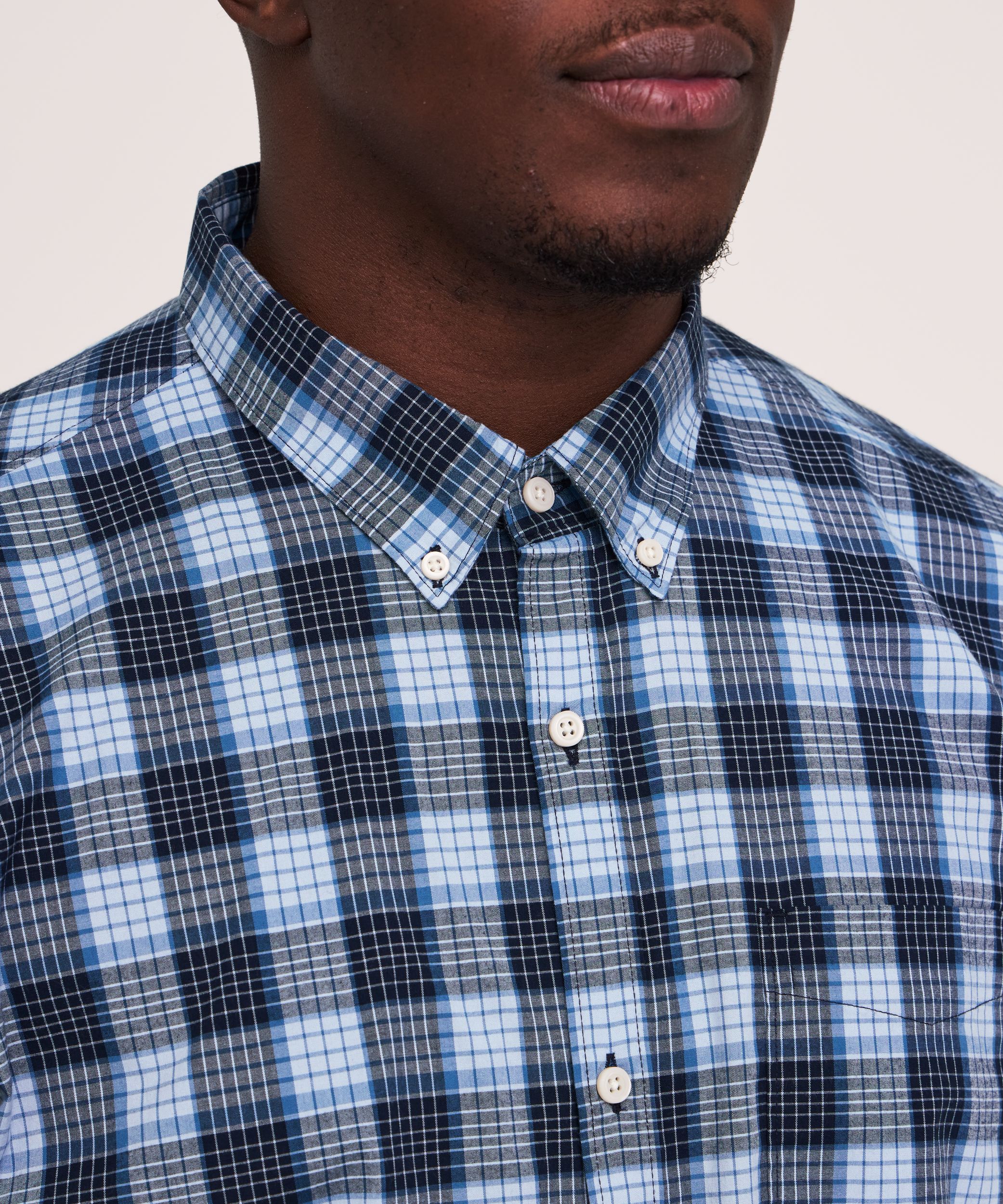 Chemise sport décontractée à manches courtes, Denver Hayes