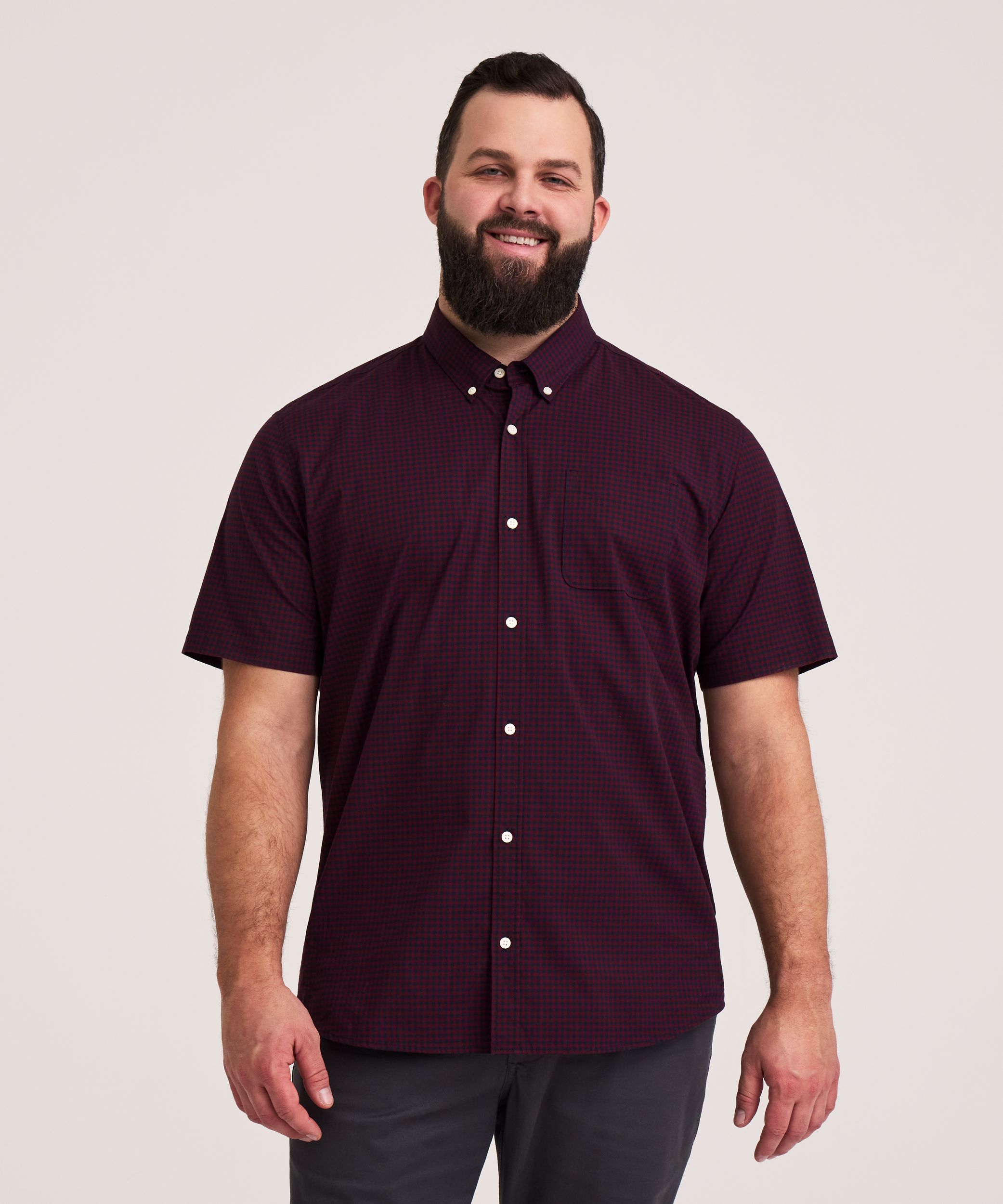 Denver Hayes Short Sleeve Casual Sports Shirt