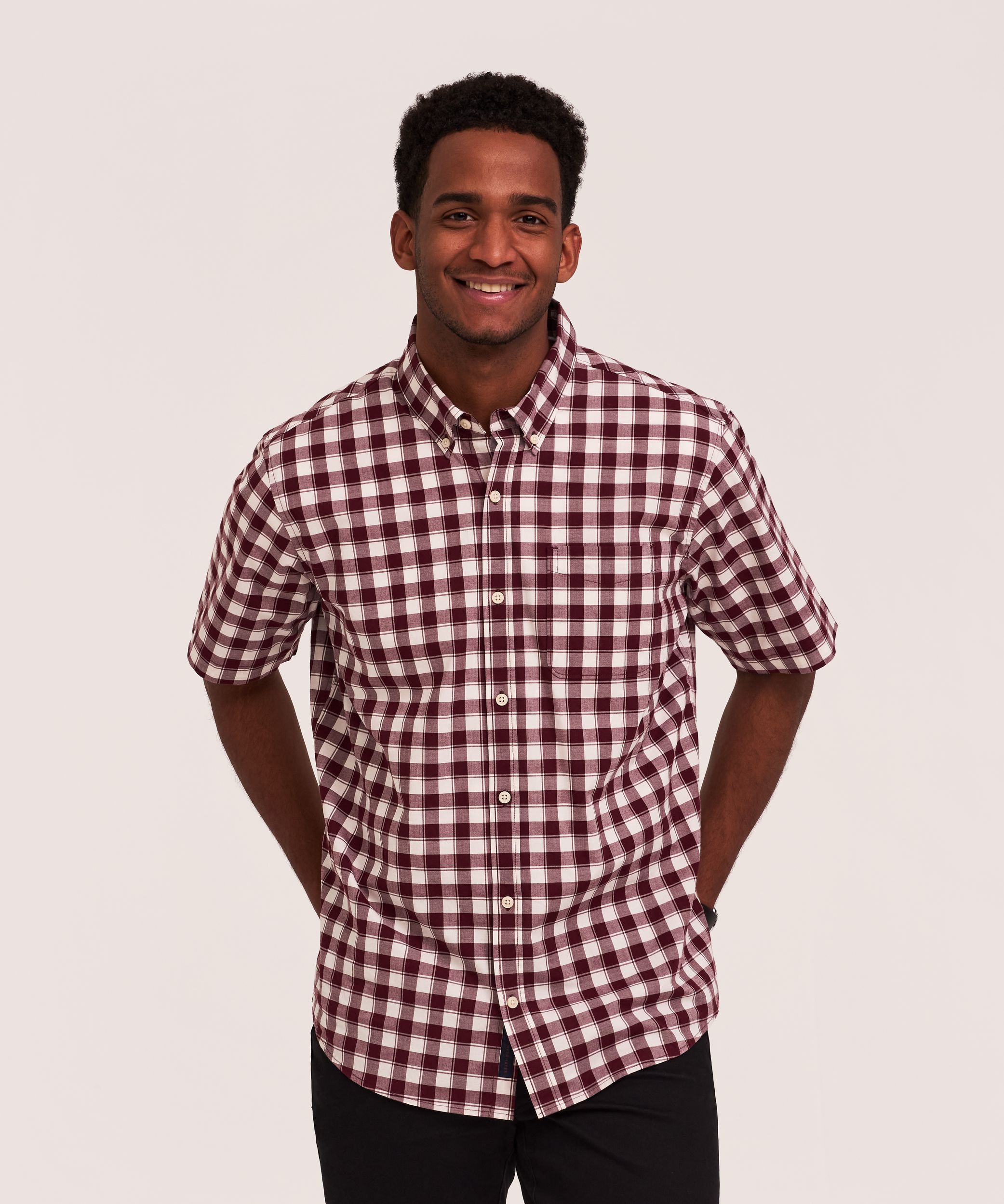 Denver Hayes Short Sleeve Casual Sports Shirt