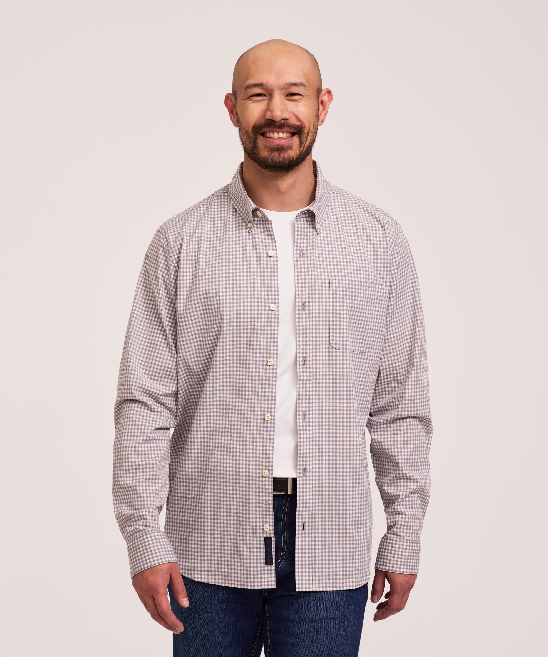 Denver Hayes Long Sleeve Casual Sports Shirt