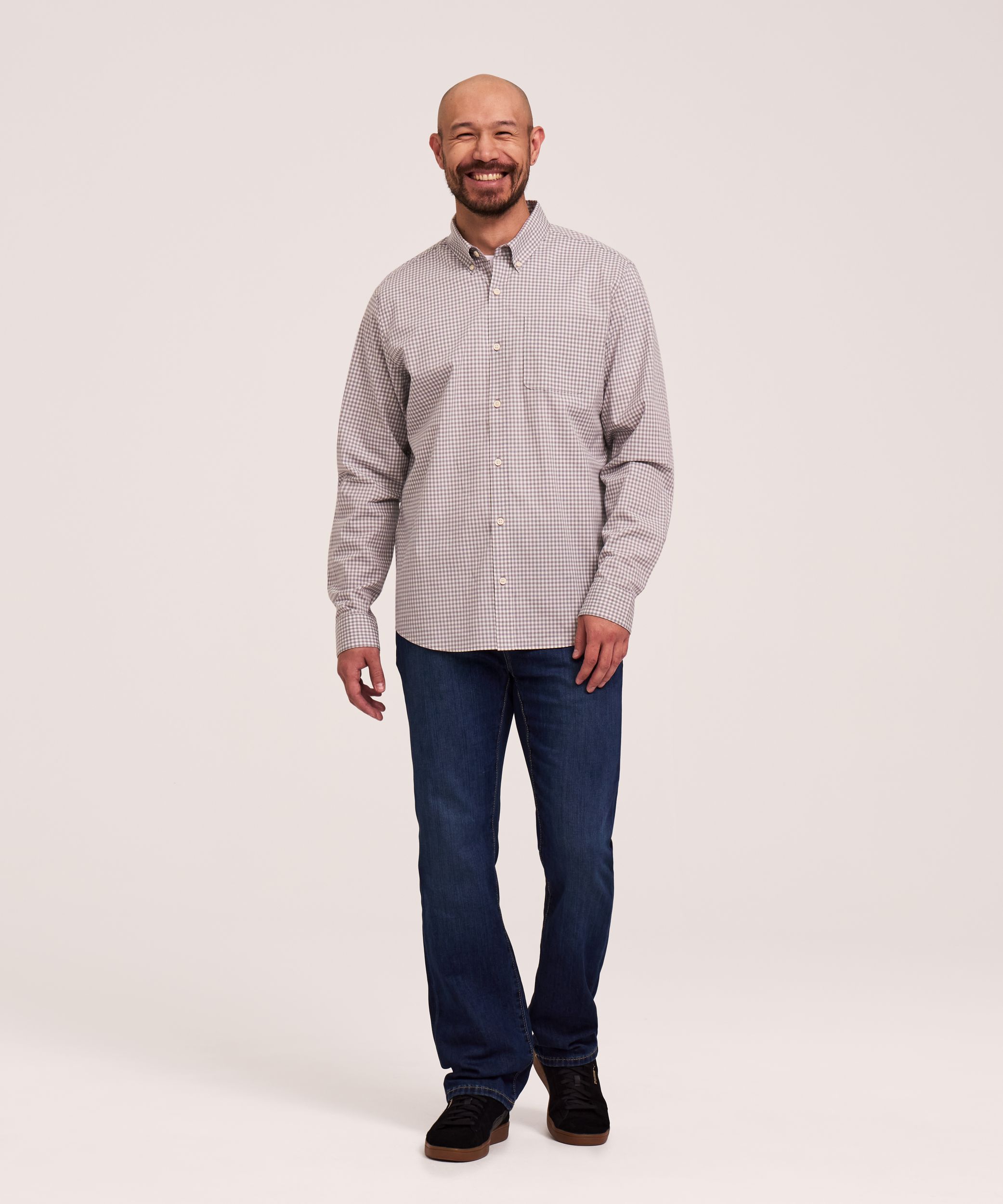 Denver Hayes Long Sleeve Casual Sports Shirt