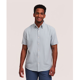 Denver Hayes Men's Short Sleeve 4-Way Stretch Shirt