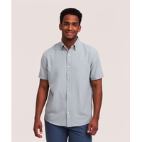 Denver Hayes Men's Short Sleeve 4-Way Stretch Shirt