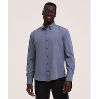 Chemise extensible hybride à manches longues pour hommes, Denver Hayes