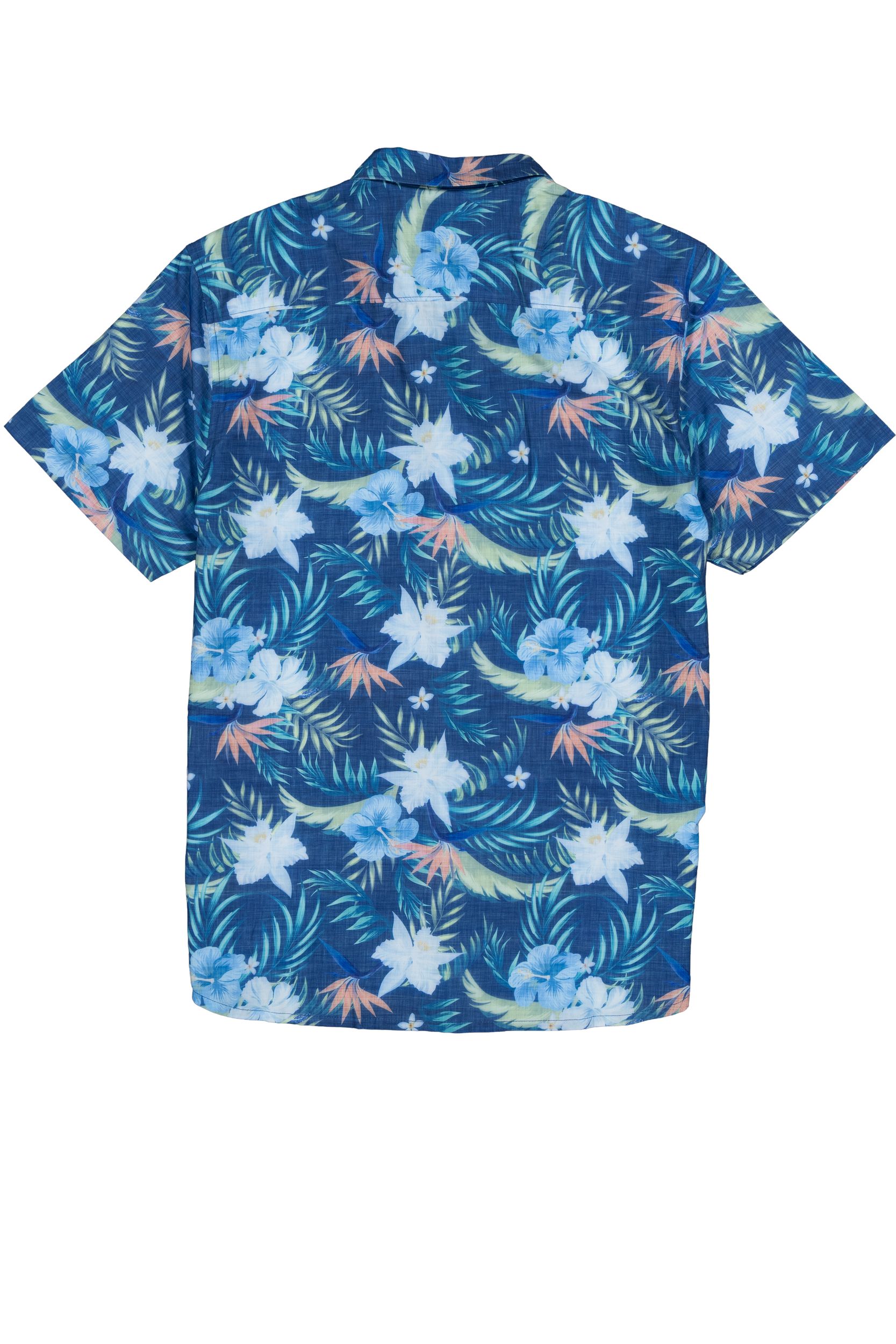 Silver Men's Short Sleeve All Over Print Shirt