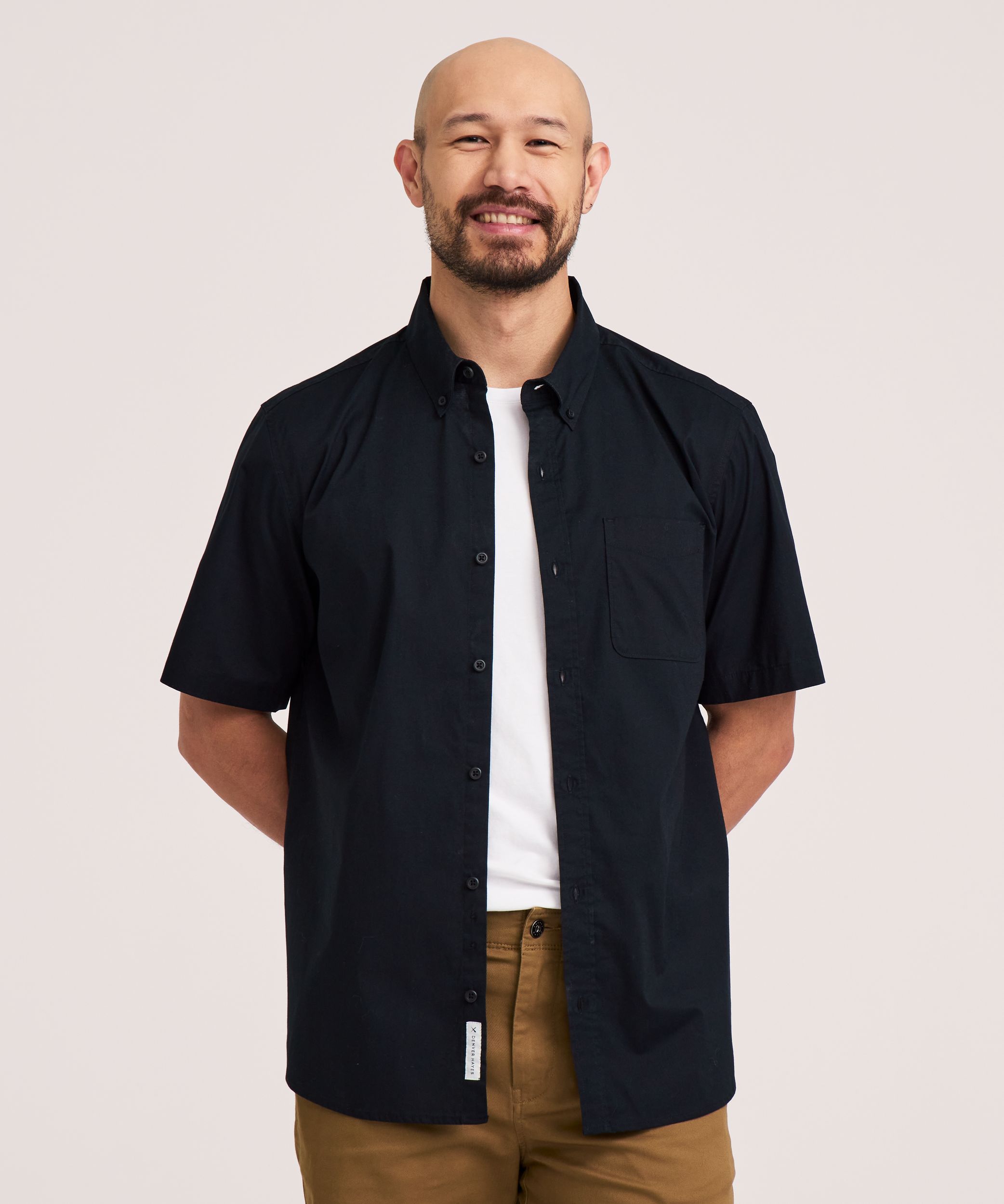 Chemise de sport de performance décontractée à manches longues pour hommes, Denver Hayes