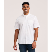 Denver Hayes Men's Short Sleeve Casual Sport Shirt