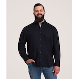 Denver Hayes Men's Long Sleeve Casual Sport Shirt Front_Flat