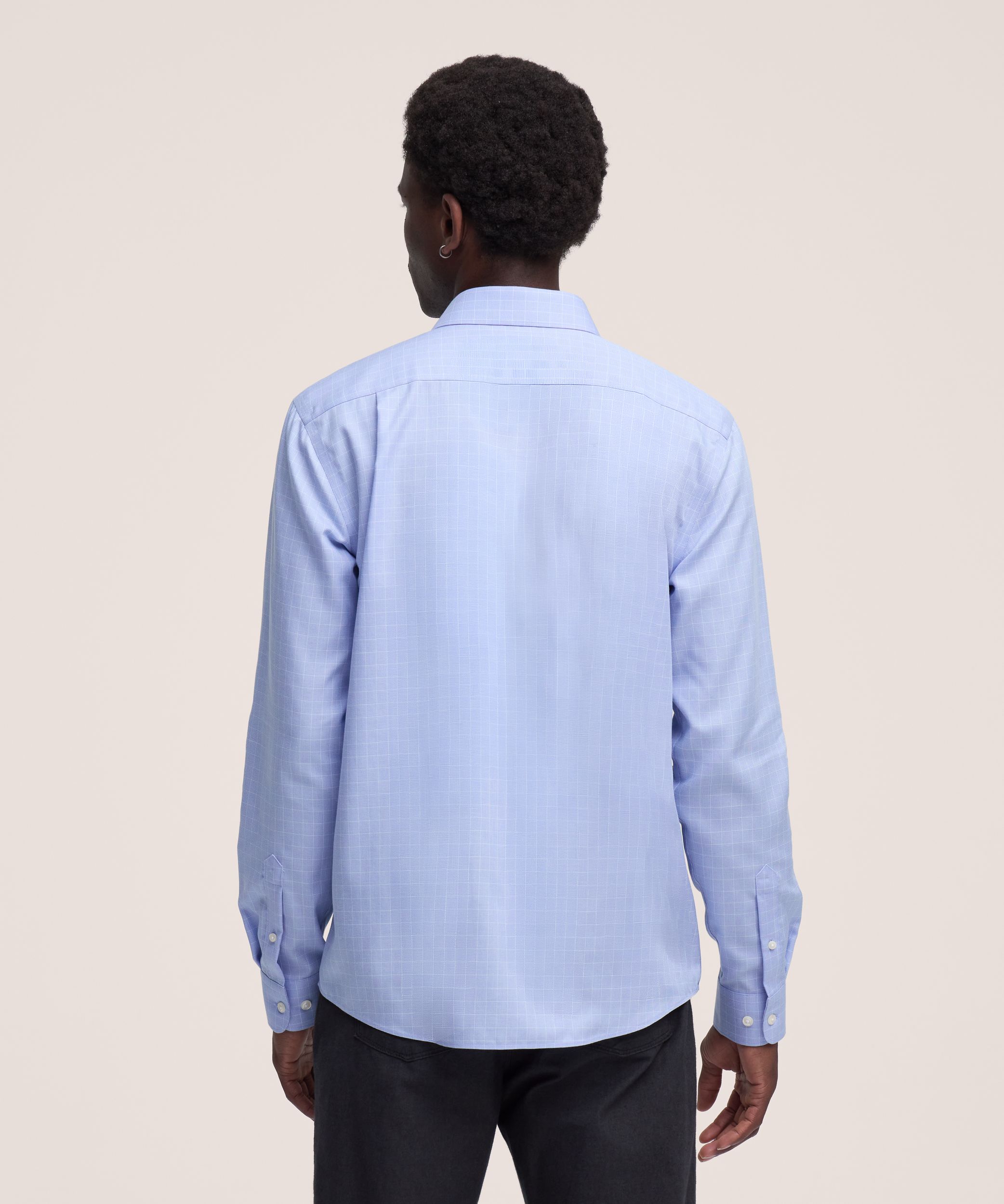 Chemise à manches longues infroissable pour hommes, Non Iron Essential, Denver Hayes