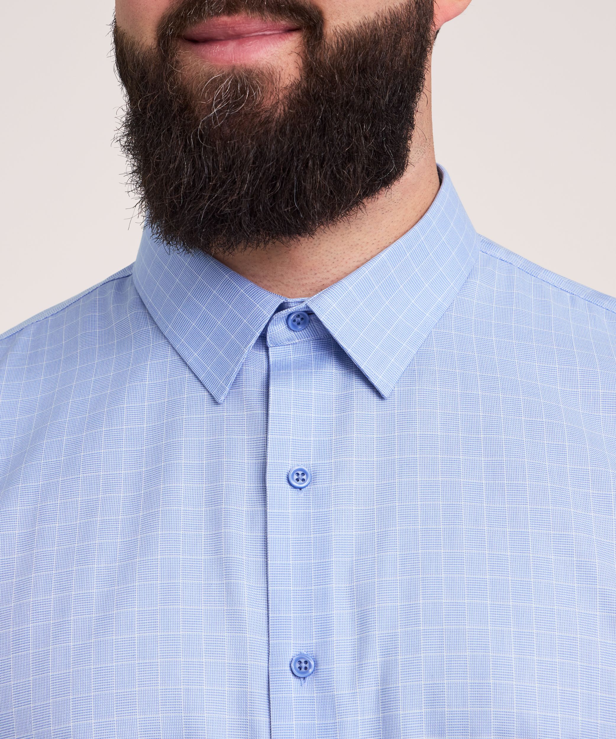 Denver Hayes Men's Long Sleeve Non Iron Essential Shirt