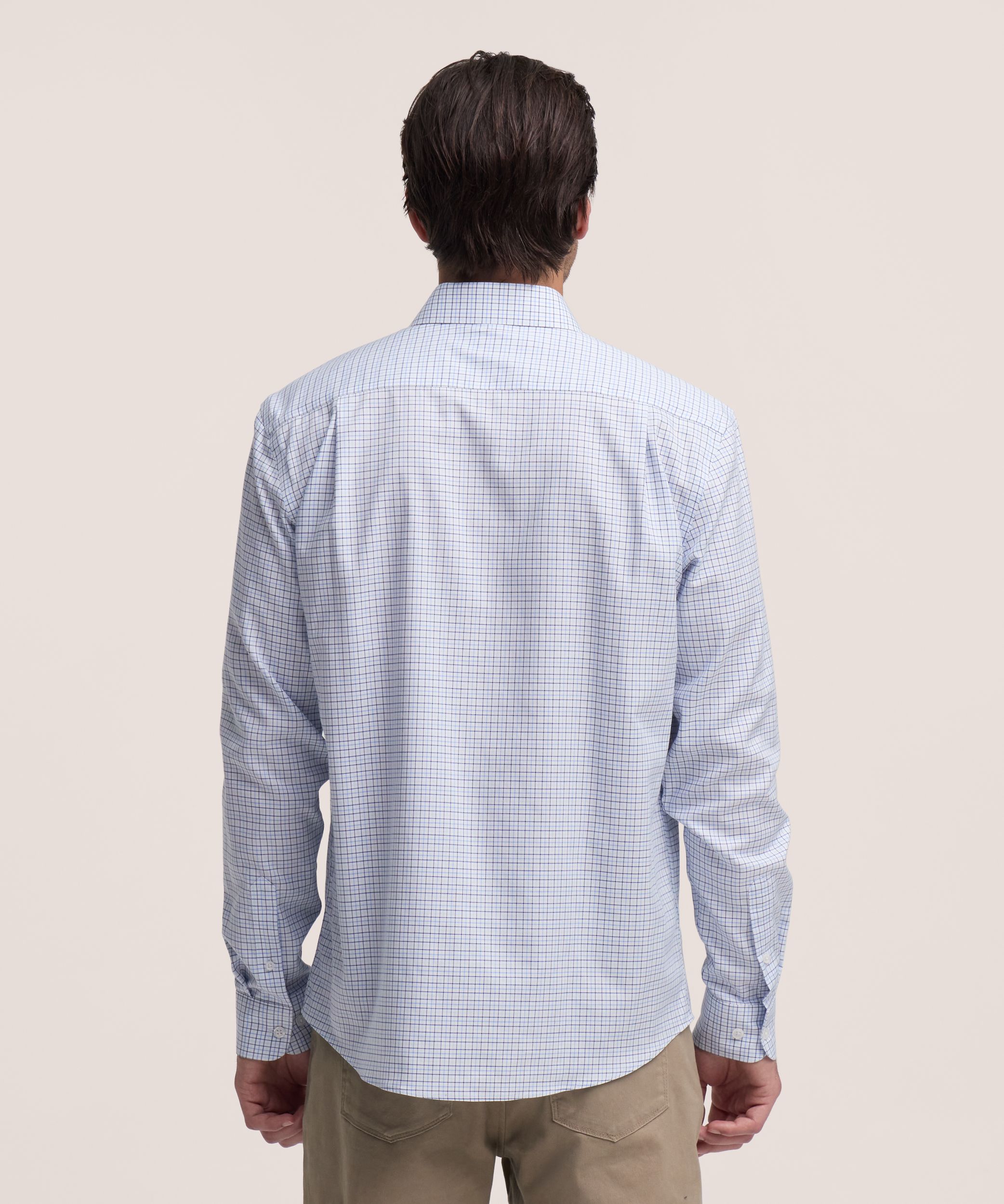 Chemise à manches longues infroissable pour hommes, Non Iron Essential, Denver Hayes