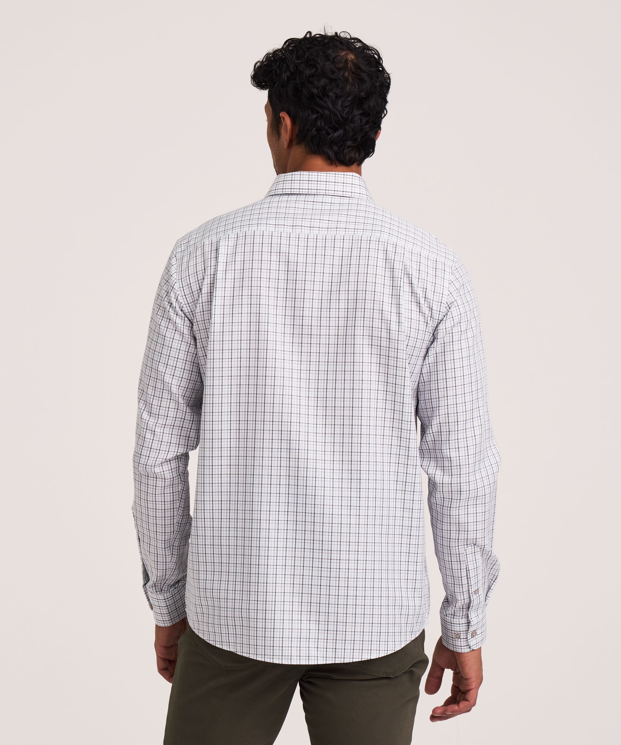 Denver Hayes Men's Long Sleeve Non Iron Essential Shirt