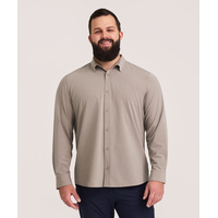 Denver Hayes Men's Long Sleeve Performance Sport Shirt