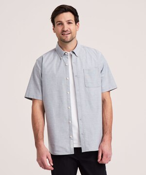 Chemise de sport décontractée à manches longues pour hommes, Denver Hayes