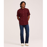 Denver Hayes Short Sleeve Linen Blend Shirt