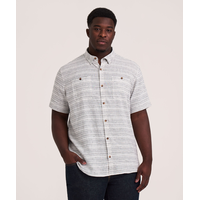 Denver Hayes Short Sleeve Linen Blend Shirt