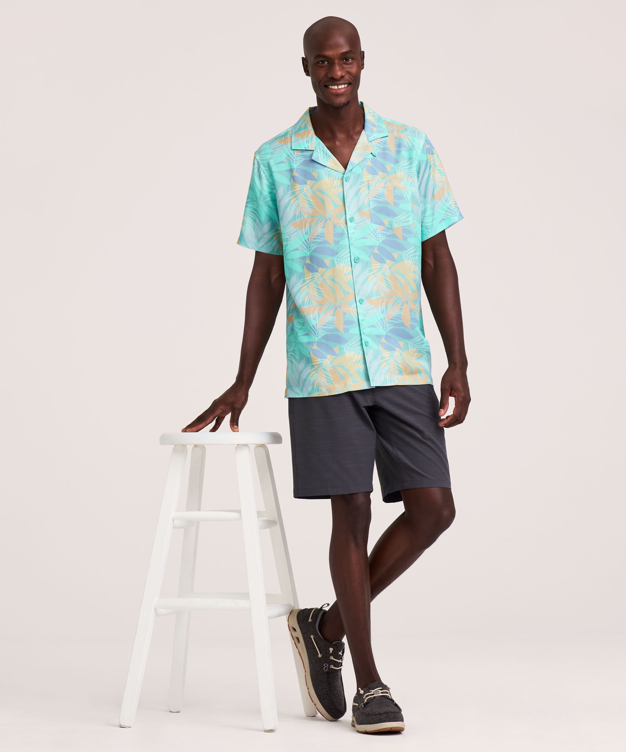 FarWest Men's Short Sleeve AOP Shirt