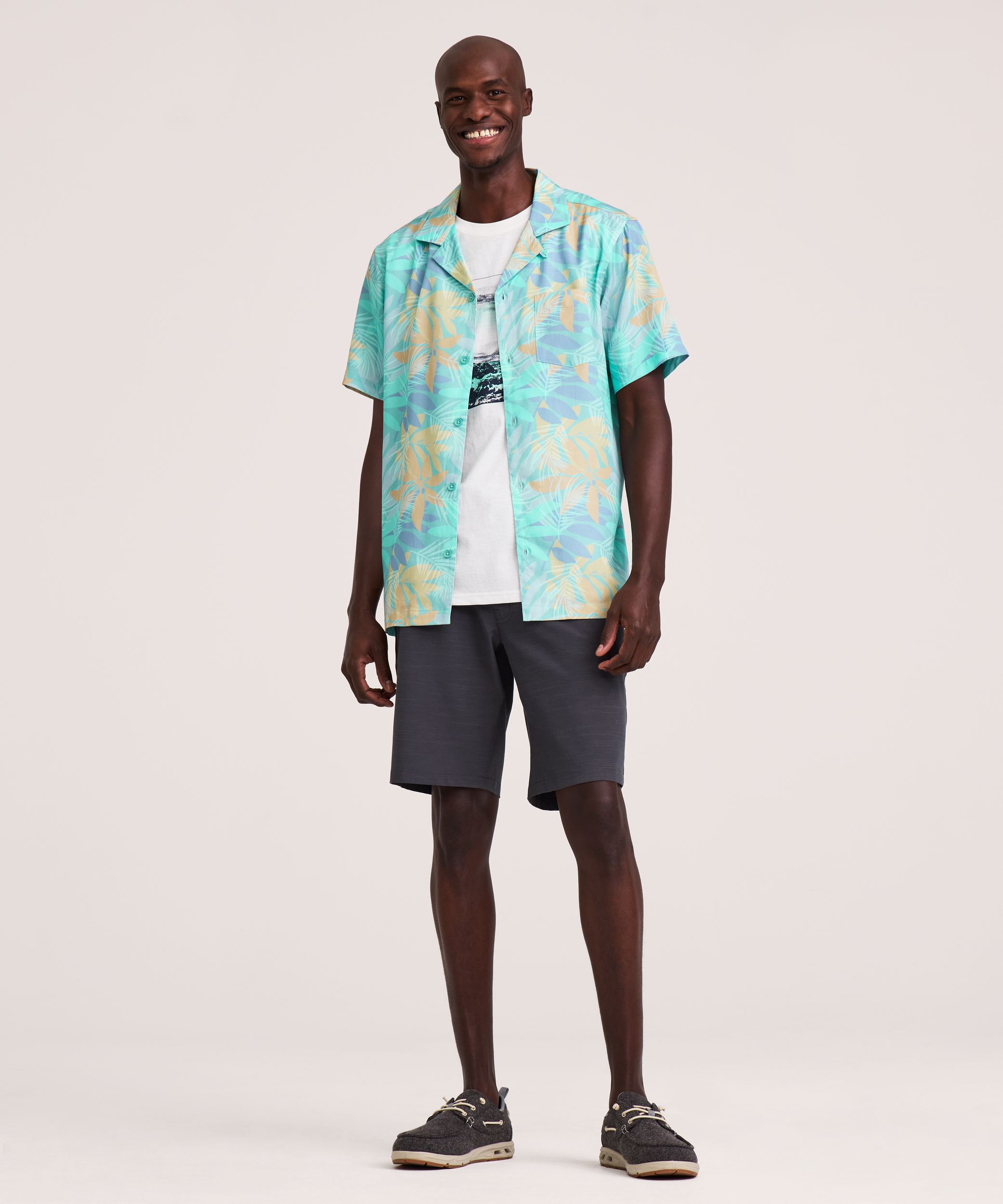 FarWest Men's Short Sleeve AOP Shirt