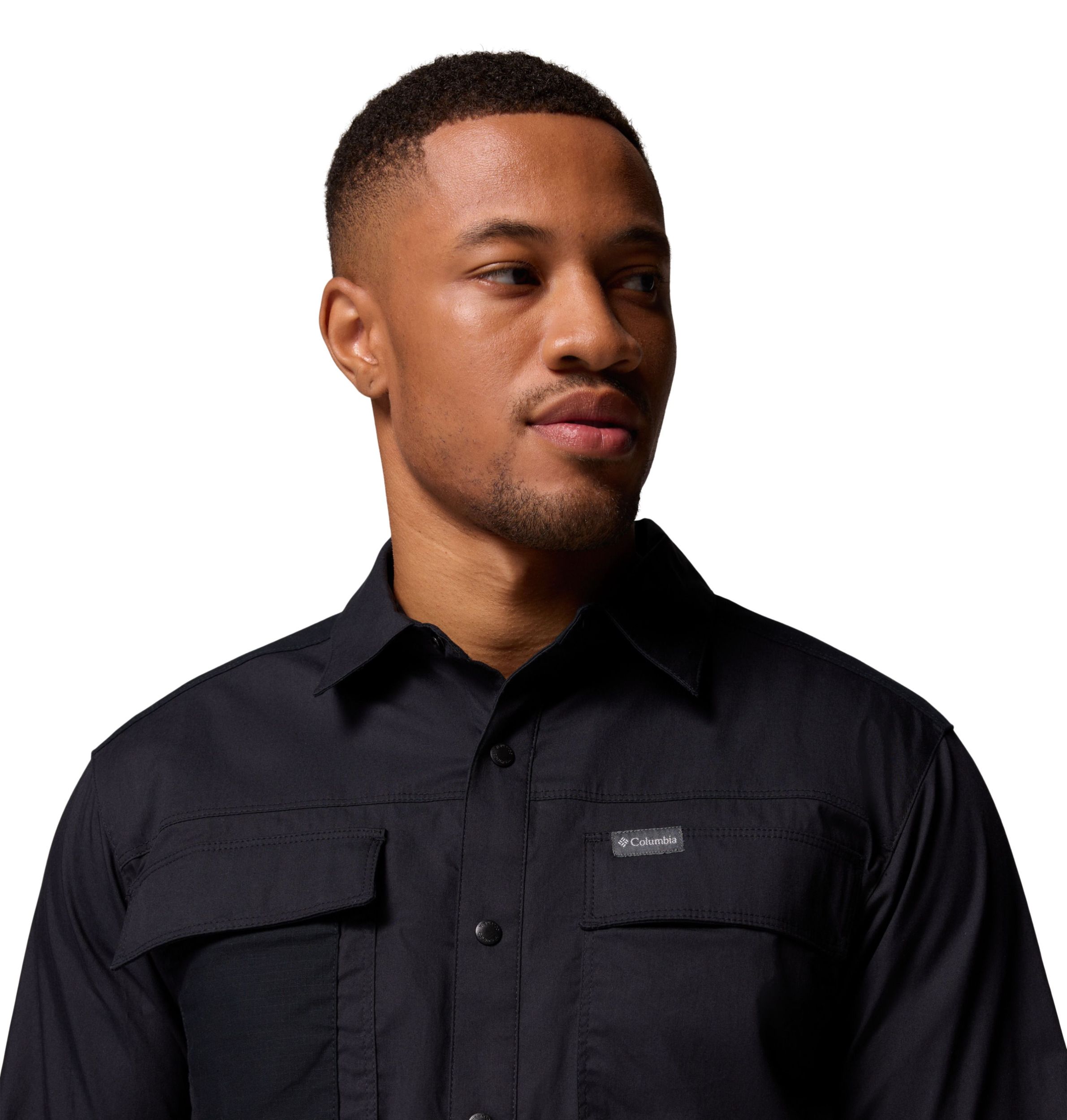 Chemise en sergé à manches longues pour hommes, Landroamer, Columbia