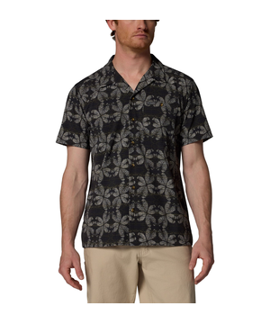 Columbia Men'sUtilizer Camp Collar Print Short Sleeve Shirt