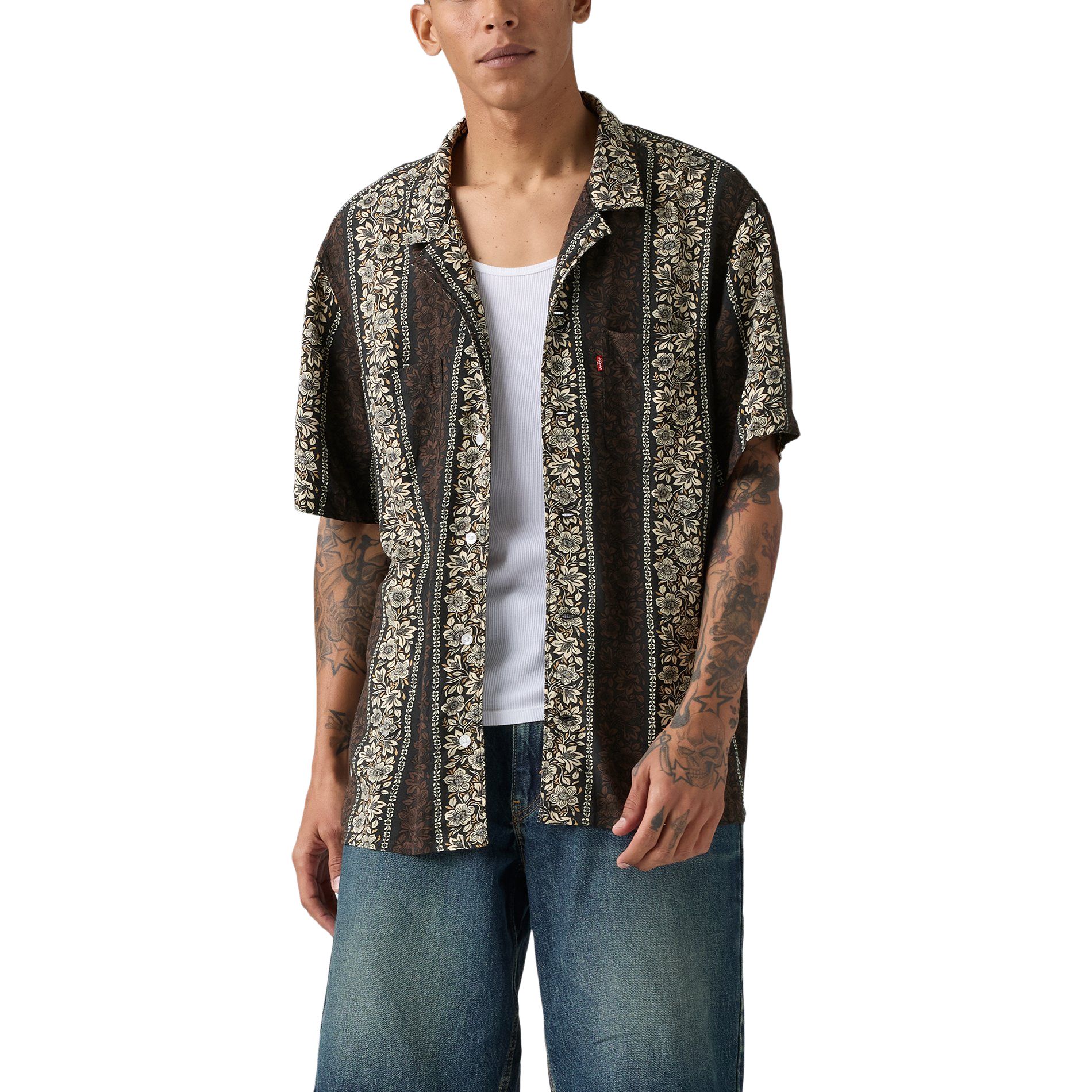 Levi's Men's Short Sleeve Classic Camper Camp Shirt